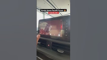 New Amaze 2025 infotainment Screen Feature🔥😍#carvideo #carreview #hondaamaze2025     #trendingsong
