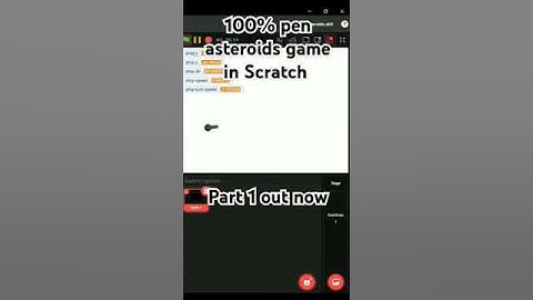 Check out my latest scratch tutorial #asteroids #coding #games #pen #programming
