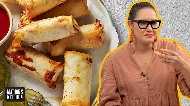 AIR FRYER spring rolls??!!! | Marion's Kitchen