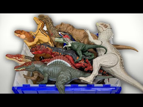 A TON of Jurassic World: Camp Cretaceous Predator Figures | Albertosaurus, IRex, Baryonyx, and More!