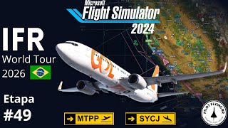 Ifr World Tour 2026  Msfs2024  Mtpp  Sycj  737800 Pmdg  Ivao  Etapa 49