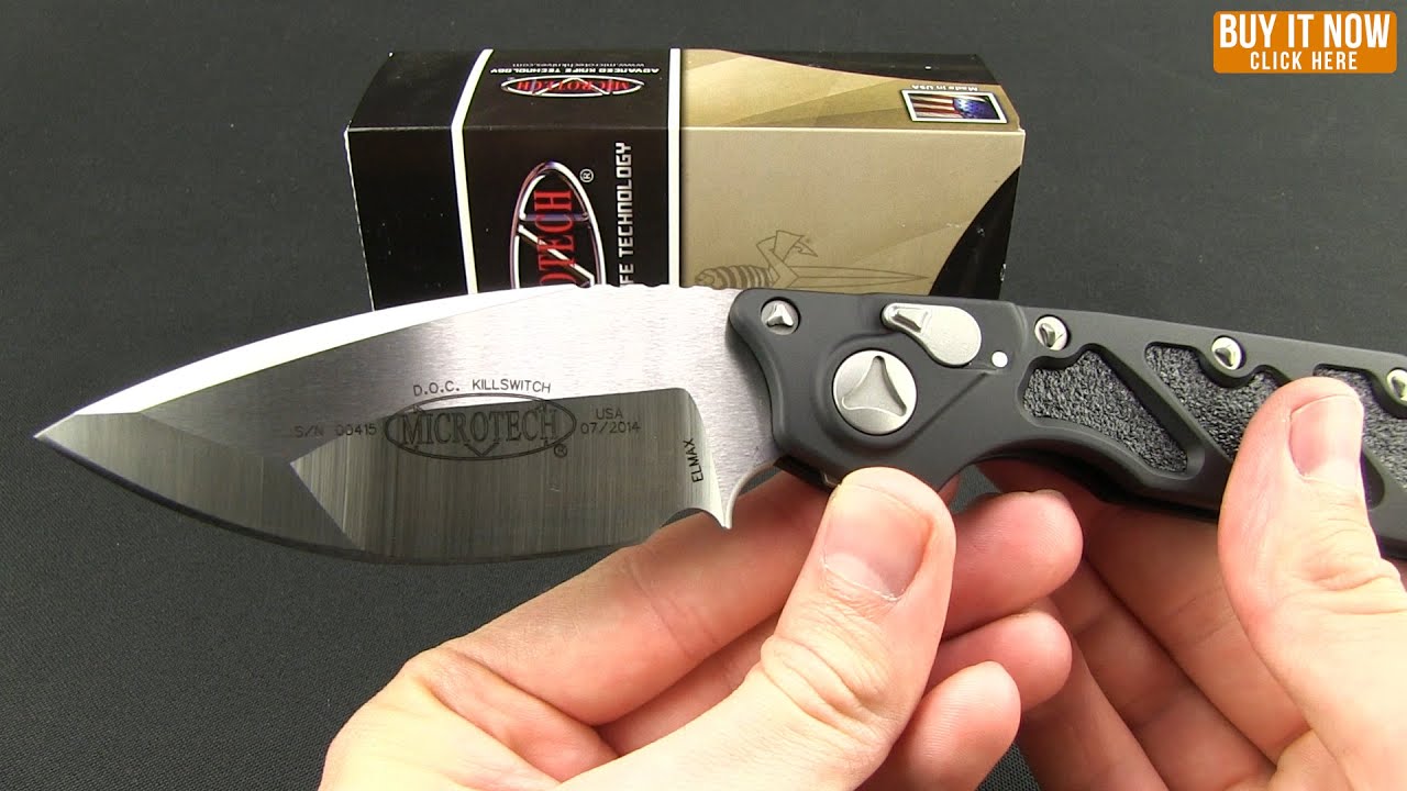 Microtech DOC Killswitch Automatic Knife Overview - YouTube