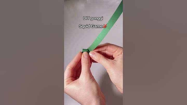 How to make Gonggi from Squid Game🦑