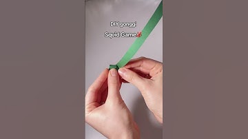 How to make Gonggi from Squid Game🦑