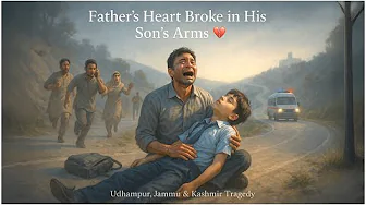 Heartbreaking: Father’s Heart Stops After Son Collapses in His Lap