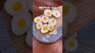 This is how we do the MINI Fancy fried EGG😁❤️🍳| Recipe in description | CHEFKOUDY