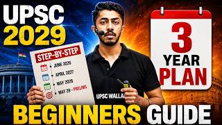 3 Month Step By Step Beginner Plan For UPSC Preparation !!