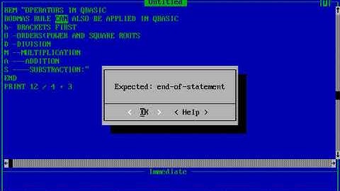 Class 6 Ch 7 Part 2 Introduction to QBasic