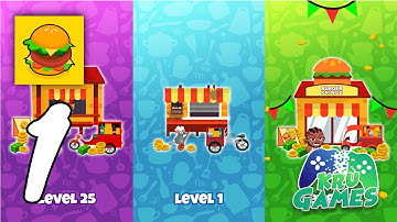 Idle Delivery Tycoon - Merge Gameplay #1 All Levels (Android, IOS)