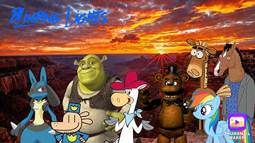 Multifandom - Blinding Lights