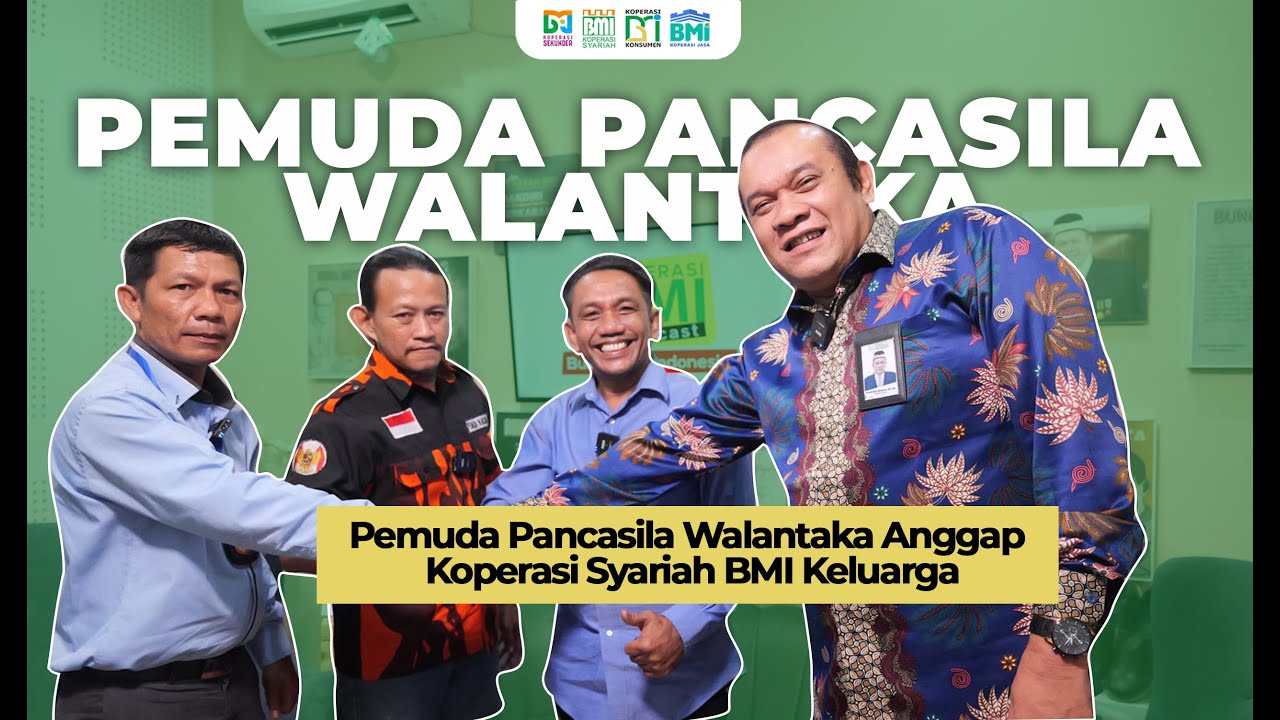Podcast BMI || Pemuda Pancasila Walantaka Anggap Koperasi Syariah BMI Keluarga