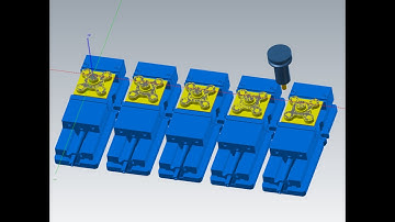 Mastercam - Using multiple stock pieces for verification