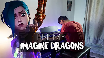 Enemy - Imagine Dragons, J.I.D (Arcane League of Legends) (Piano Cover) | Eliab Sandoval