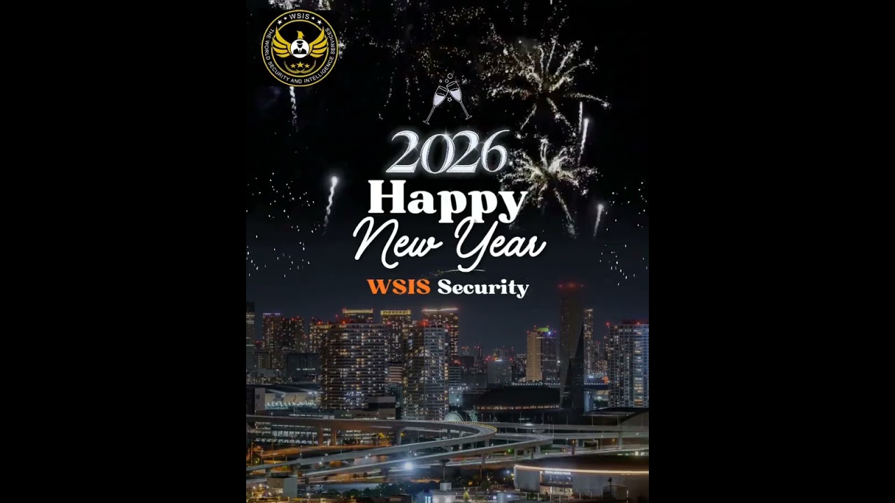 Happy New Year 2026 | WSIS Security Services – Trusted Security Guard Services in Delhi NCR.