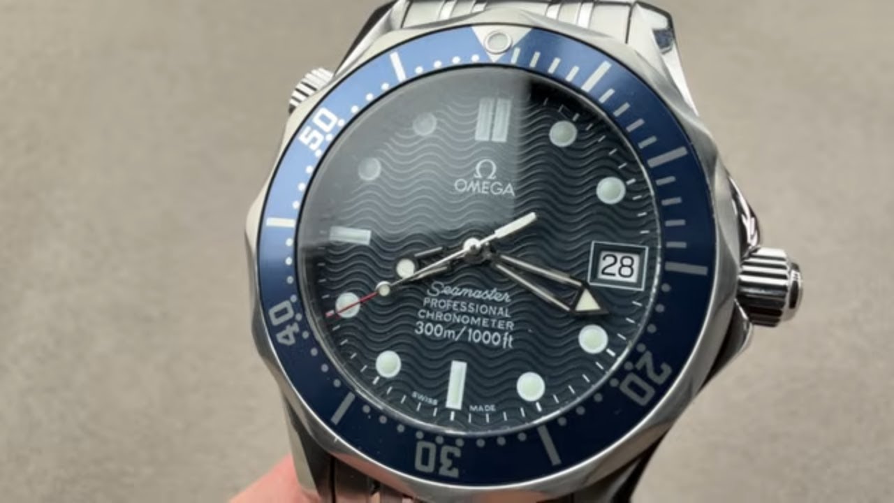 Omega Seamaster Diver 300M Midsize 2551.80.00 Watch Review - YouTube