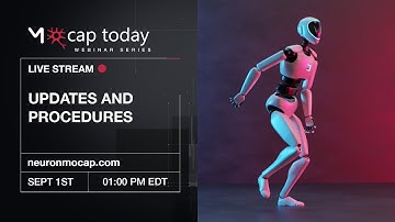 Perception Neuron Mocap Today - Updates and Procedures
