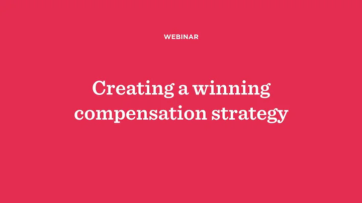 Ask the experts: Creating a winning compensation strategy