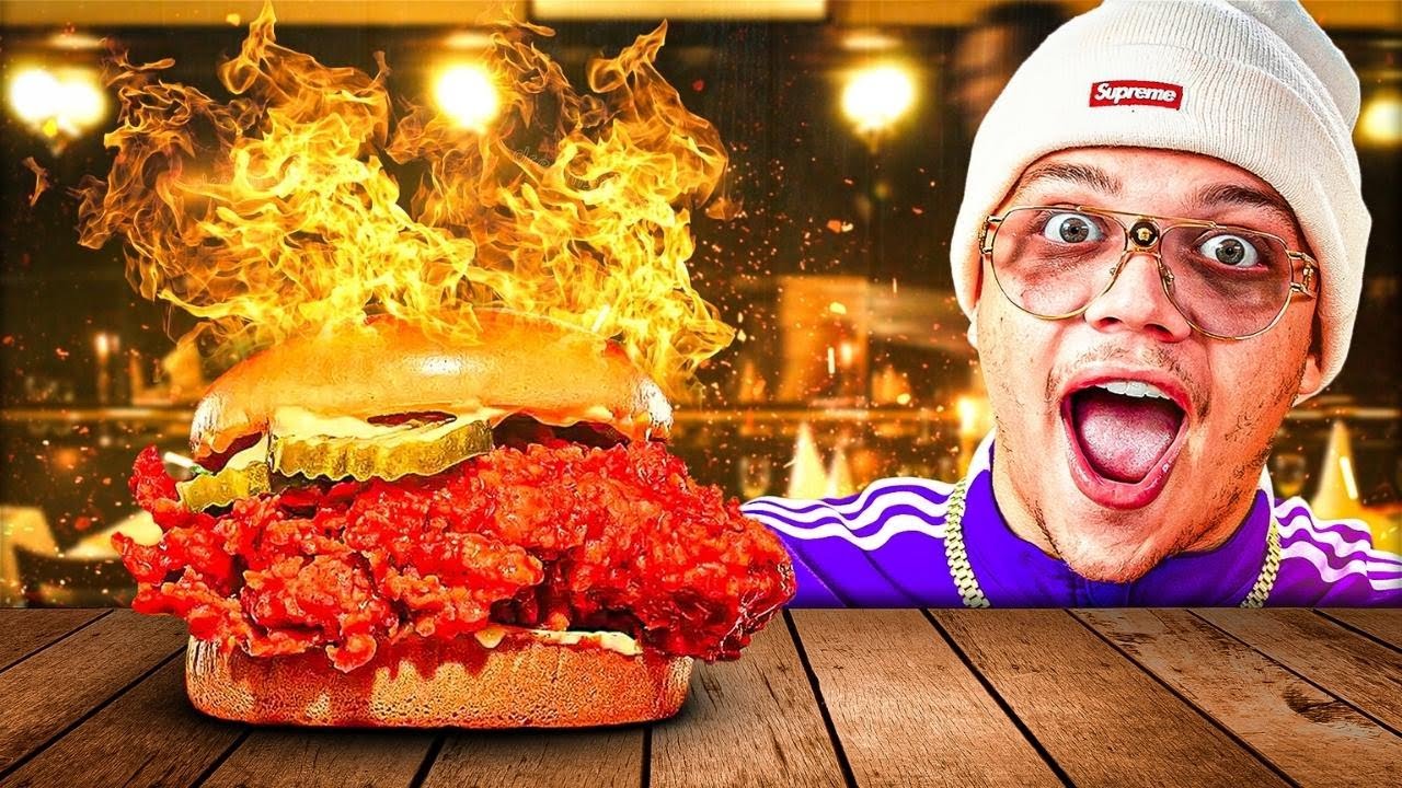 Eating the Hottest Chicken Sandwich in LA!