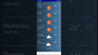 Weather Application | Android| Kotlin | Android App Development screenshot 5