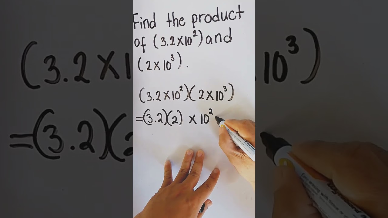 Multiplication with Scientific Notation