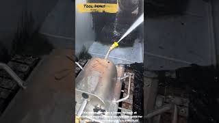 Process of Removing Heavy Grease and Soot with an Automated Flue Cleaner