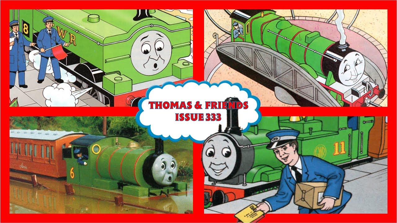 GWR Duck / Oliver's Mail Train / Percy's Promise / Chimney Crisis! - Thomas & Friends Magazine 333