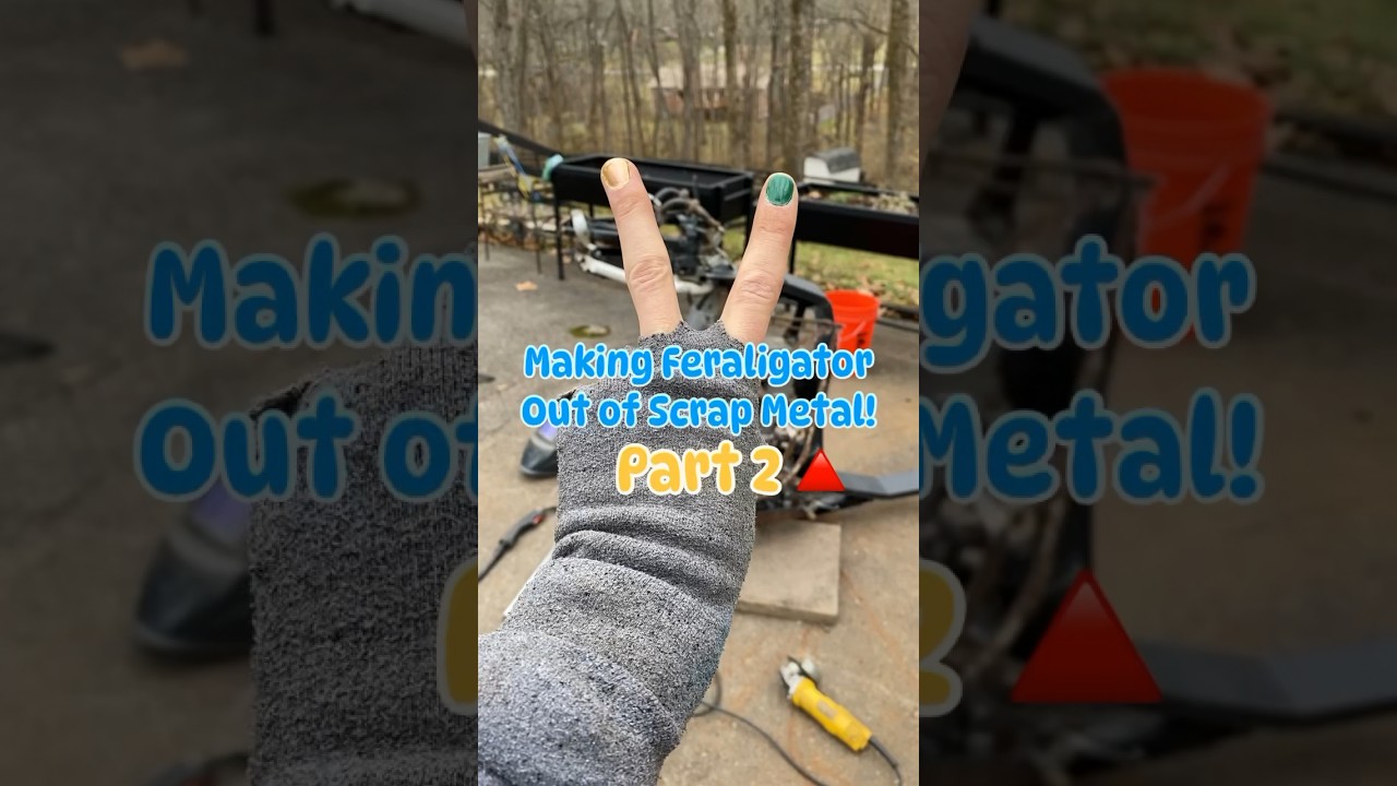 Making Feraligatr out of Scrap Metal! (Part 2) 