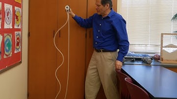 Slow Moving Waves in Rope - Physics of toys // Homemade Science with Bruce Yeany