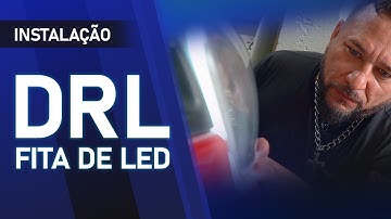 Instalando Fita Led DRL com Seta Sequencial