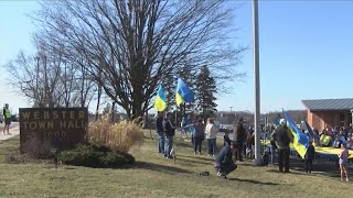 Webster’s rally to support Ukraine