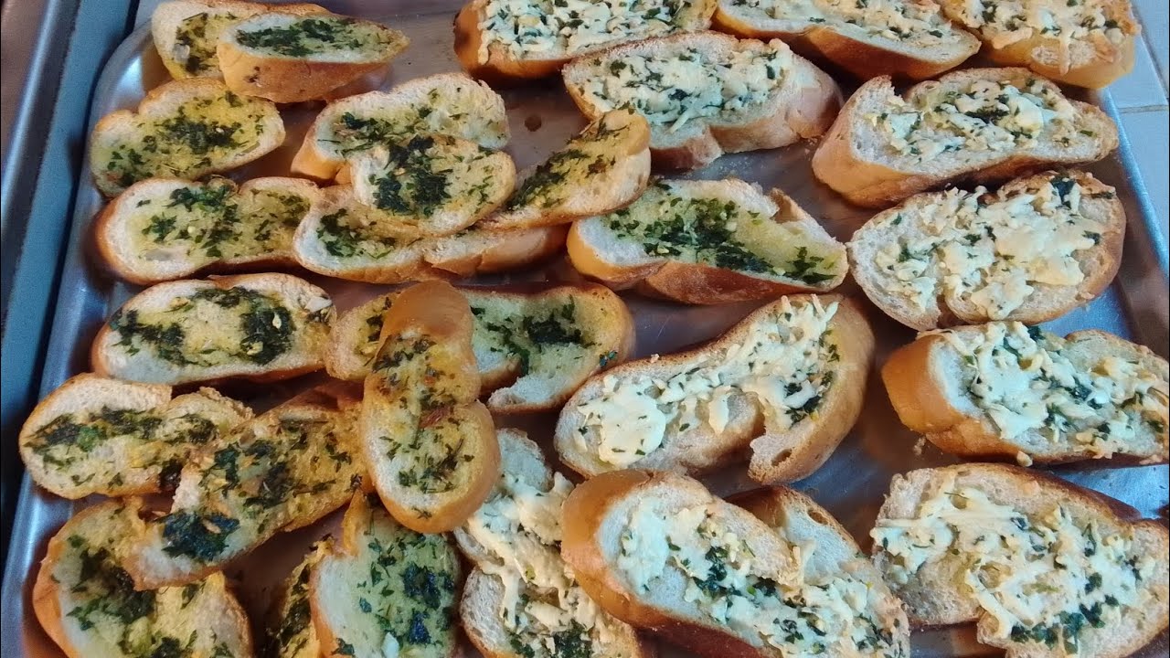 Pan de ajo #receta #exquisita 