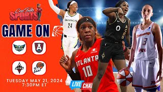 🏀🔥Game On: Cess Talks Sports Live WNBA Tuesday Doubleheader 🚀💥