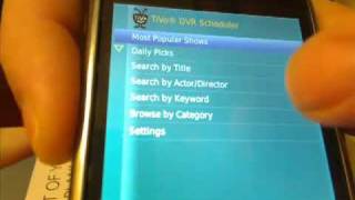 BlackBerry Storm Applications (TiVO, ScoreMobile, DUB!) only 5 mins!
