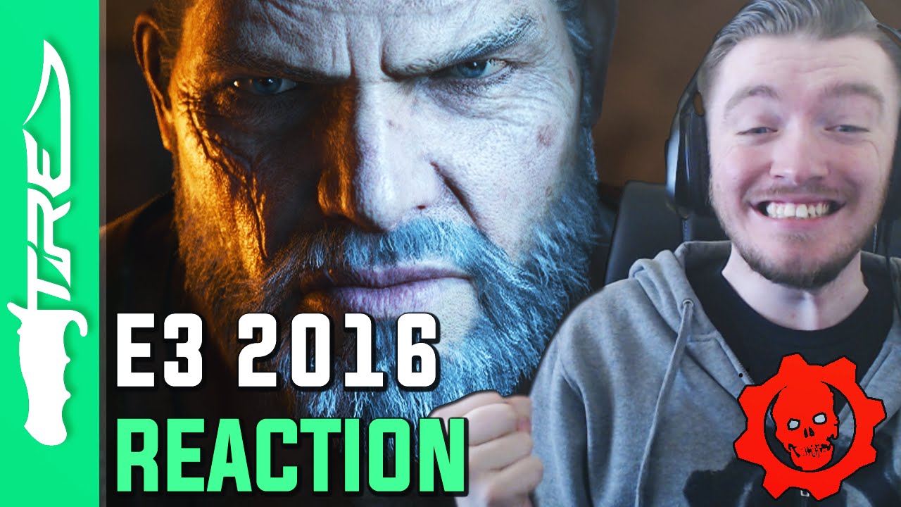 Gears of War 4 E3 2016 Campaign Gameplay REACTION (Gears of War 4 E3 2016 Gameplay)