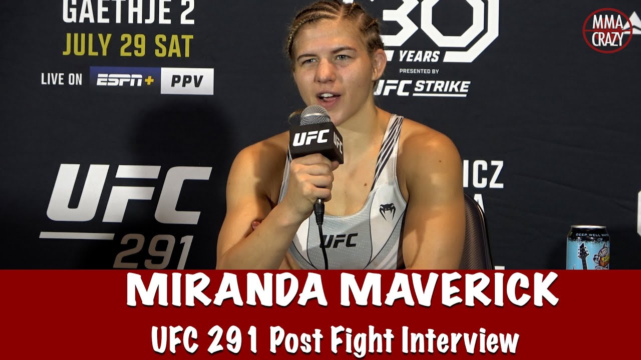 Miranda Maverick talks on Pricilla Cachoeira fighting dirty and arm bar win at UFC 291