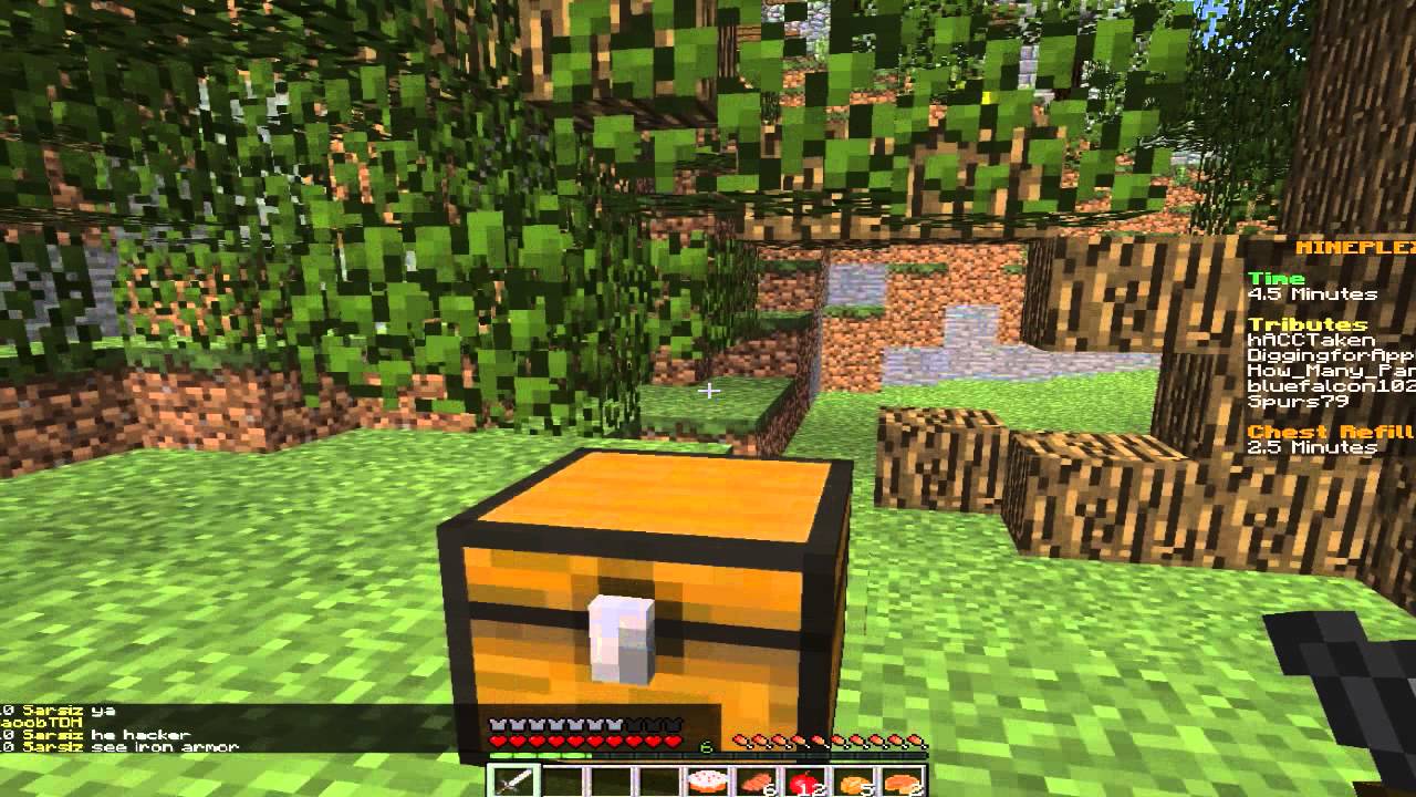 Minecraft Hunger Games w/elmo! Ep. 1 Half a Heart Warrior! - YouTube