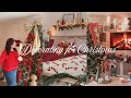 Decorating For Christmas 🎄🎀🎅🏼 a very merry cozy cottage christmas