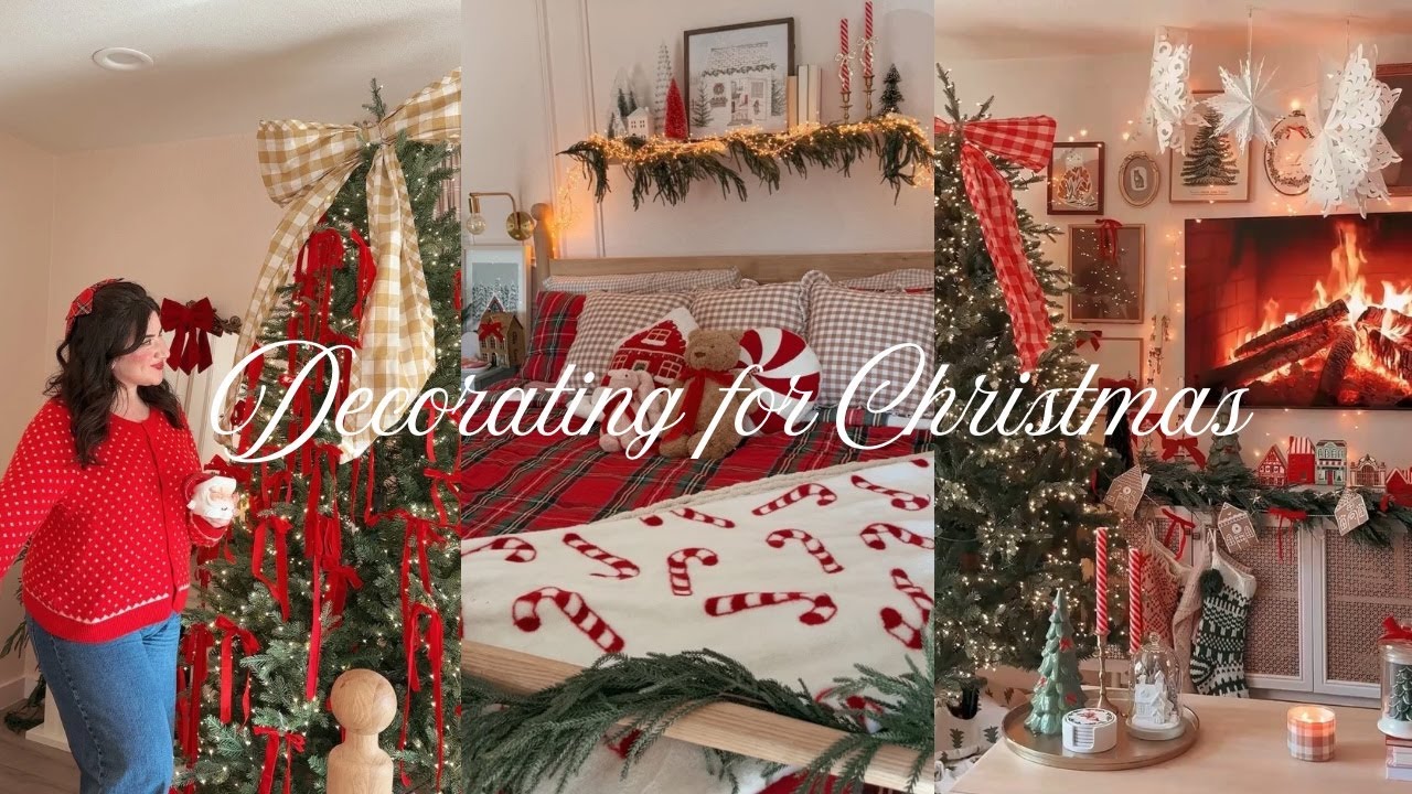 Украшение к Рождеству 🎄🎀🎅🏼 очень веселое и уютное Рождество в коттедже