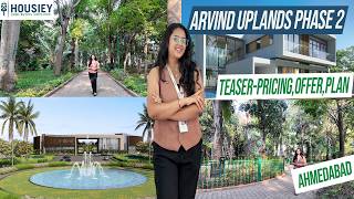 Arvind Uplands Ahmedabad | Phase 2 Luxury 4BHK & 5BHK Villas In Adroda | Location & Price 2026 Arvind Uplands