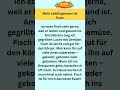 mein liblingsessen ist Fisch 🇩🇪 B1-B2