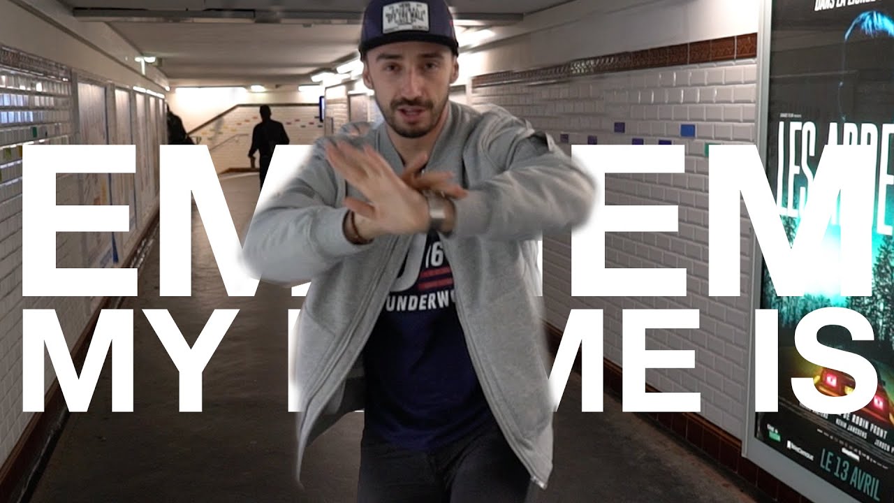 FREESTYLE IN PARIS | MY NAME IS - EMINEM | Toniemcee