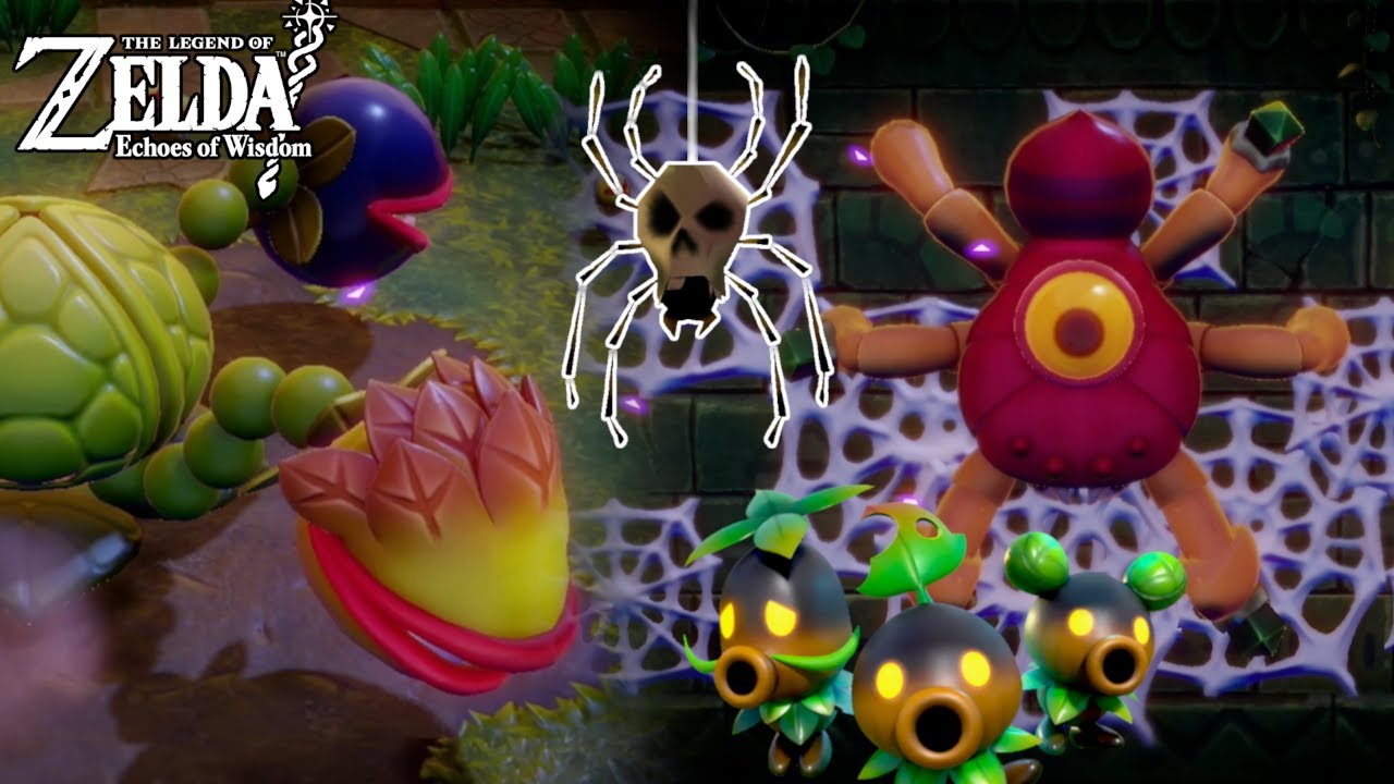 The Forest Temple & its Spiders! | Echoes of Wisdom #11