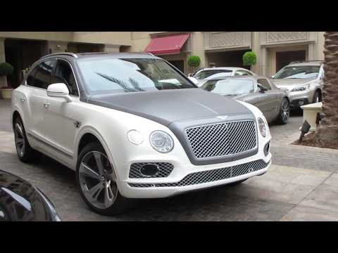 Two-Tone Bentley Bentayga in Beverly Hills