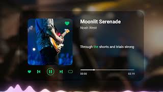Free Green Lyrics Music Visualizer List Player Video Template (Customizable) - FlexClip