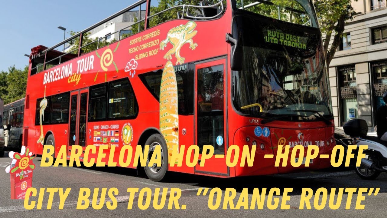 BARCELONA HOPONHOPOFF CITY BUS TOUR, LA SAGRADA FAMILIA, PARK GUELL