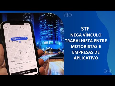 STF nega vínculo trabalhista entre motoristas e empresas de