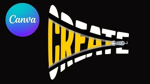 Create the Zipper Effect using Canva & AI Failed Attempt to Zip