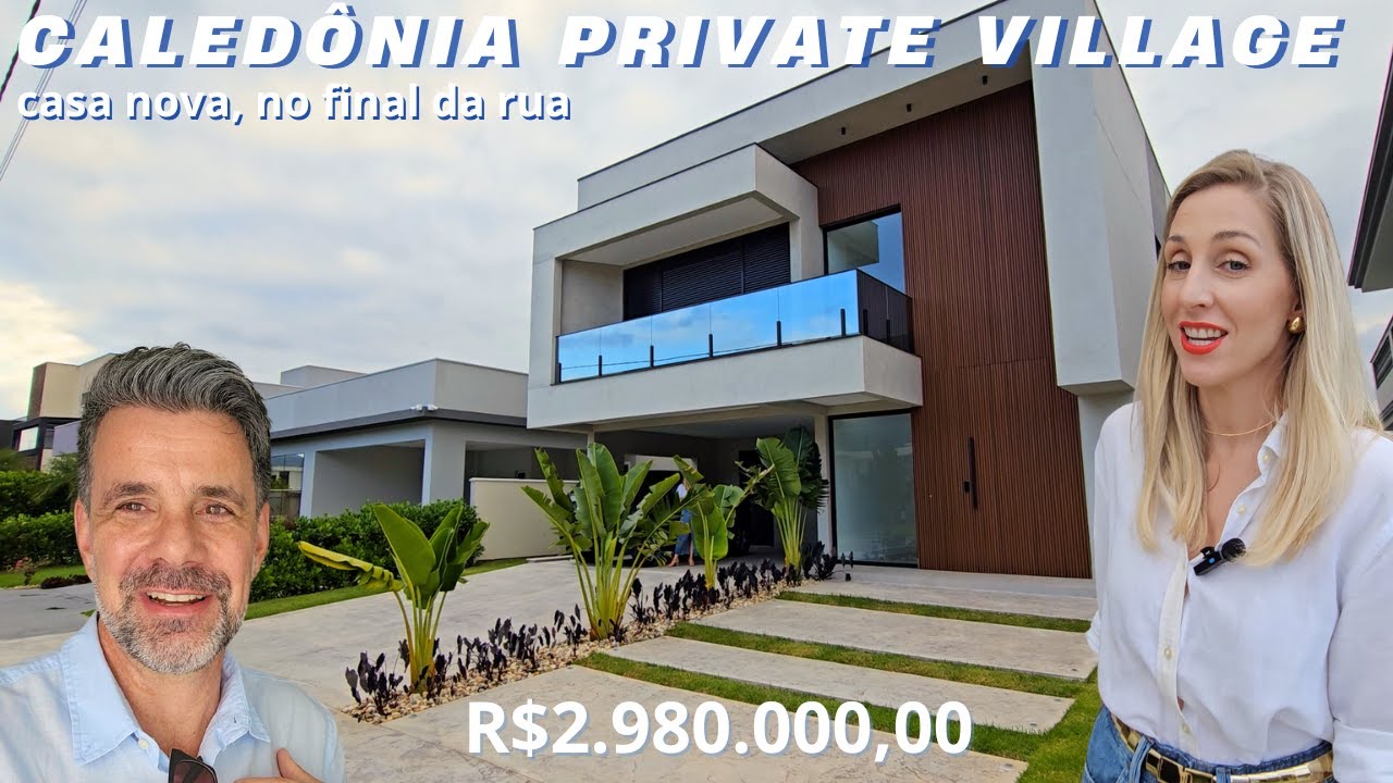 Casa Nova no Final da Rua, no Caledônia Private Village