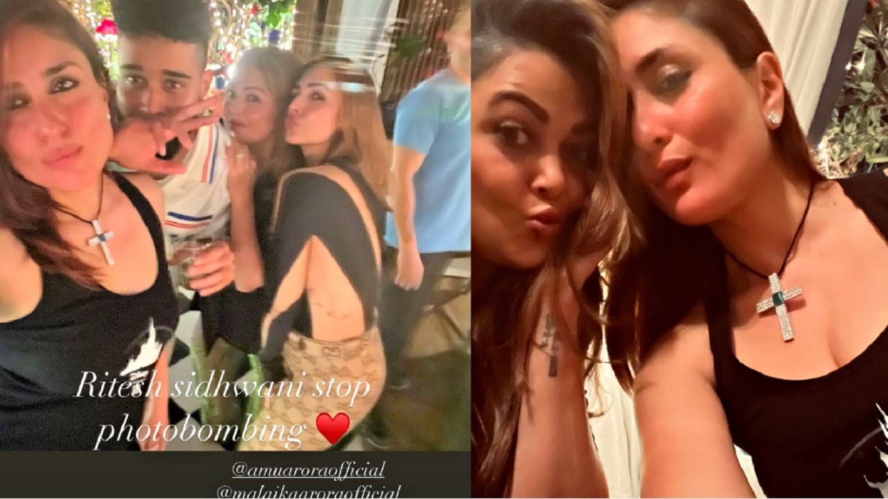 Kareena Kapoor Parties With AP Dhillon, Malaika Arora, Arjun & Other At BFF Amrita Arora Birthday