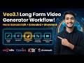 I Build n8n Veo3.1 Long Form Video Generator Workflow! Nano Banana Edit + Extended + Shotstack